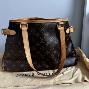 Louis Vuitton Dark Brown Monogram Tote